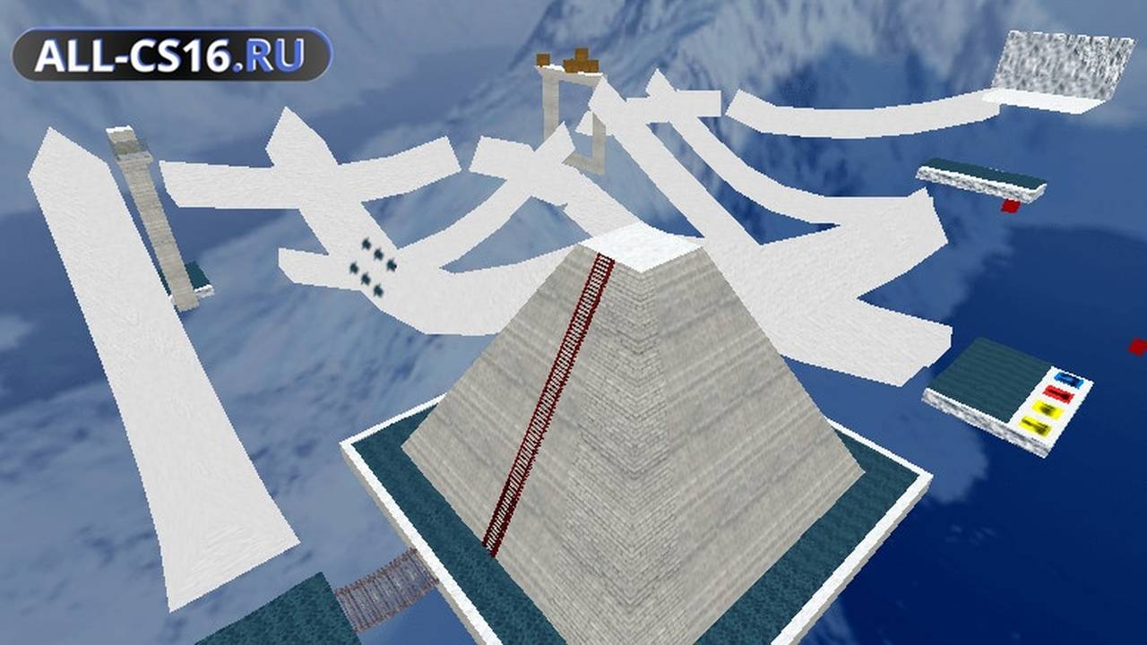 Карта «surf_winterjump [final]» для CS 1.6 для CS 1.6